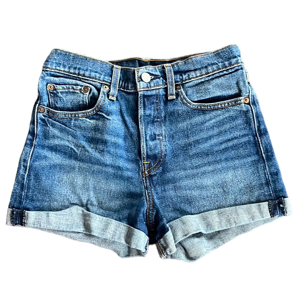 Levi’s denim buttonfly shorts